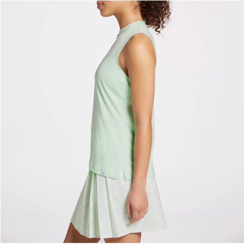 NWT Walter Hagen Sport Sleeveless Feminine Golf Polo Seafoam Sage (SIZE M & L)